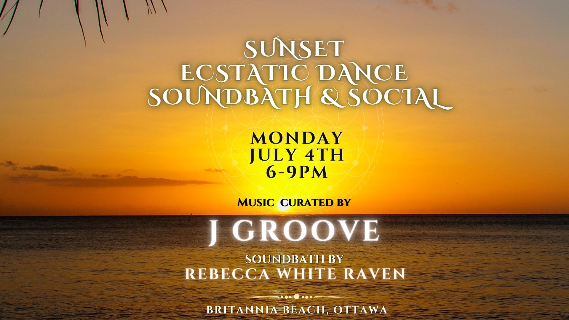 Sunset Ecstatic Dance and Sound Healing ft. Jesse Buck