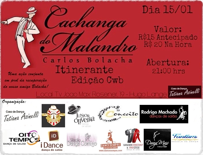 Cachanga do Malandro Itinerante Edição CWB - BAILE OFICIAL