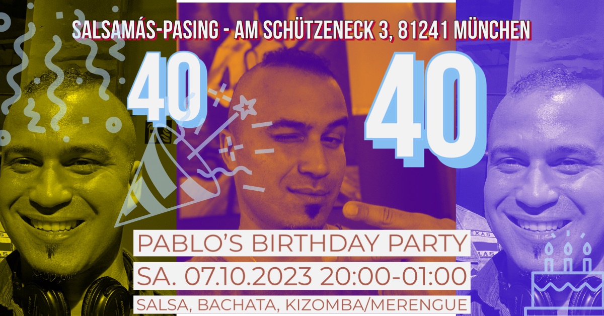 Pablo’s Birthday Party @ Salsamás Pasing