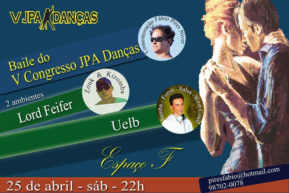 BAILE DE LANCAMENTO V CONGRESSO JPA DANÇAS
