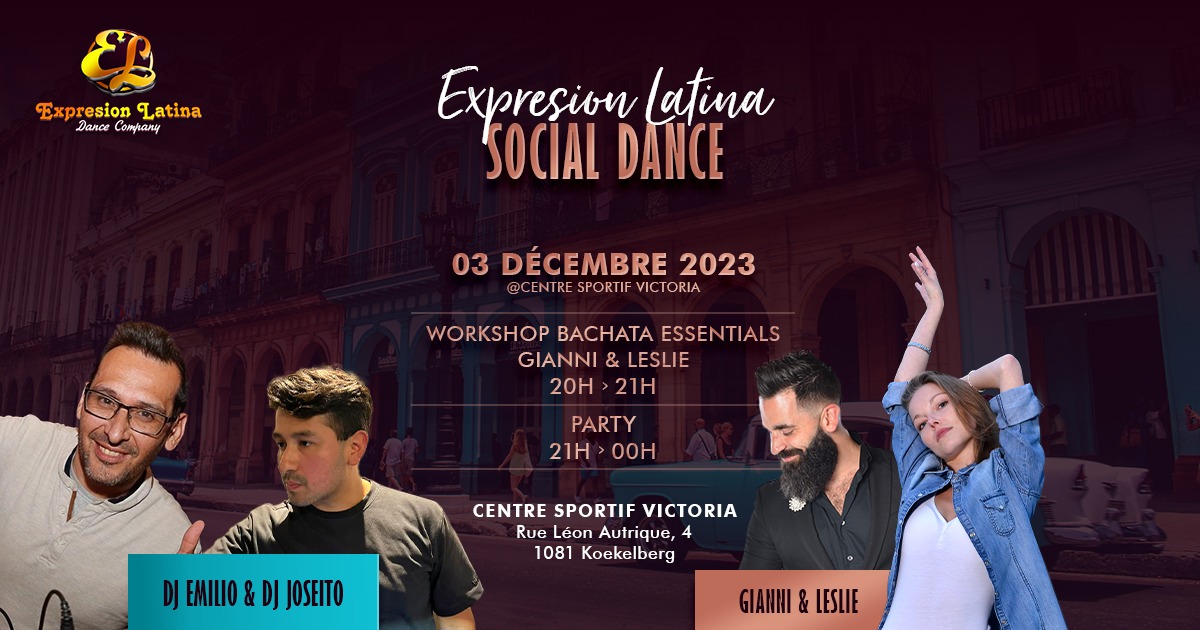 Expresion Latina Social Dance - Décembre