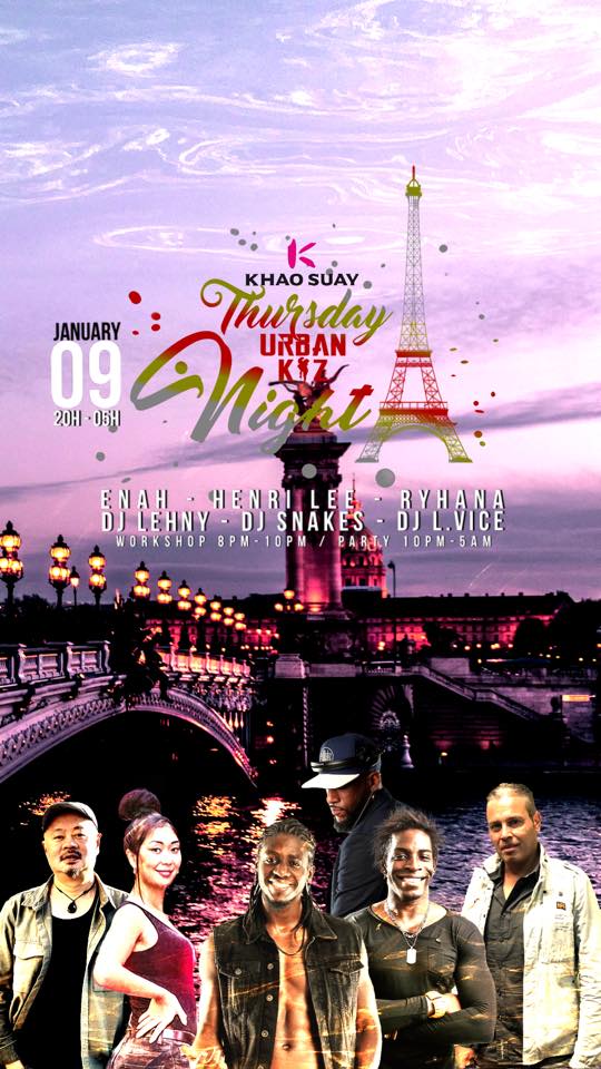 Thursday URBANKIZ Night 20H-5H