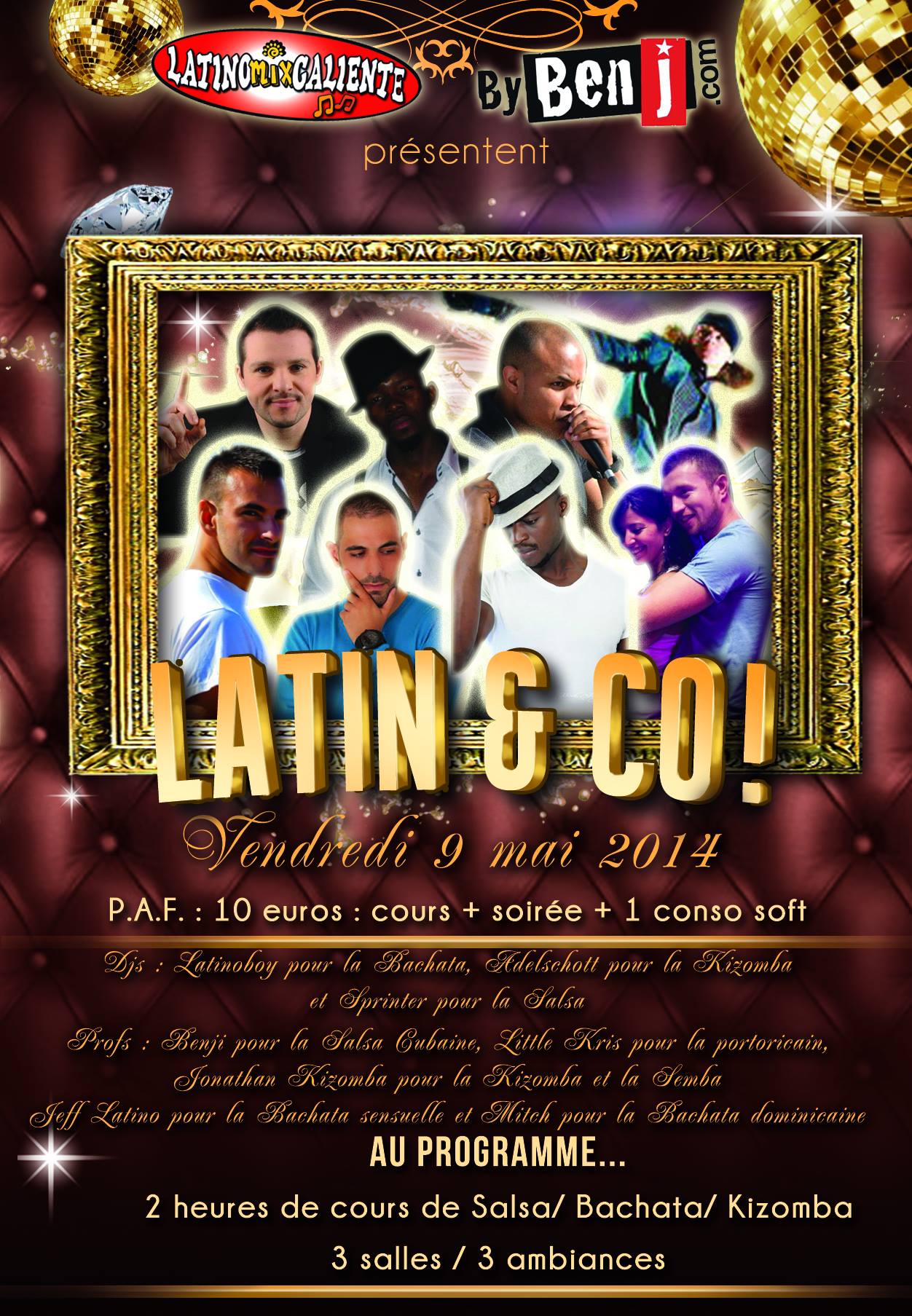 Soirée Latin & Co 2 ! On remet ça ! 3 salles 3 ambiances 500 m2 de dancefloor