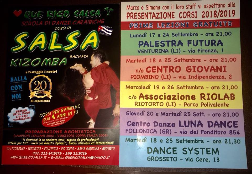 NUOVI CORSI 2018 19