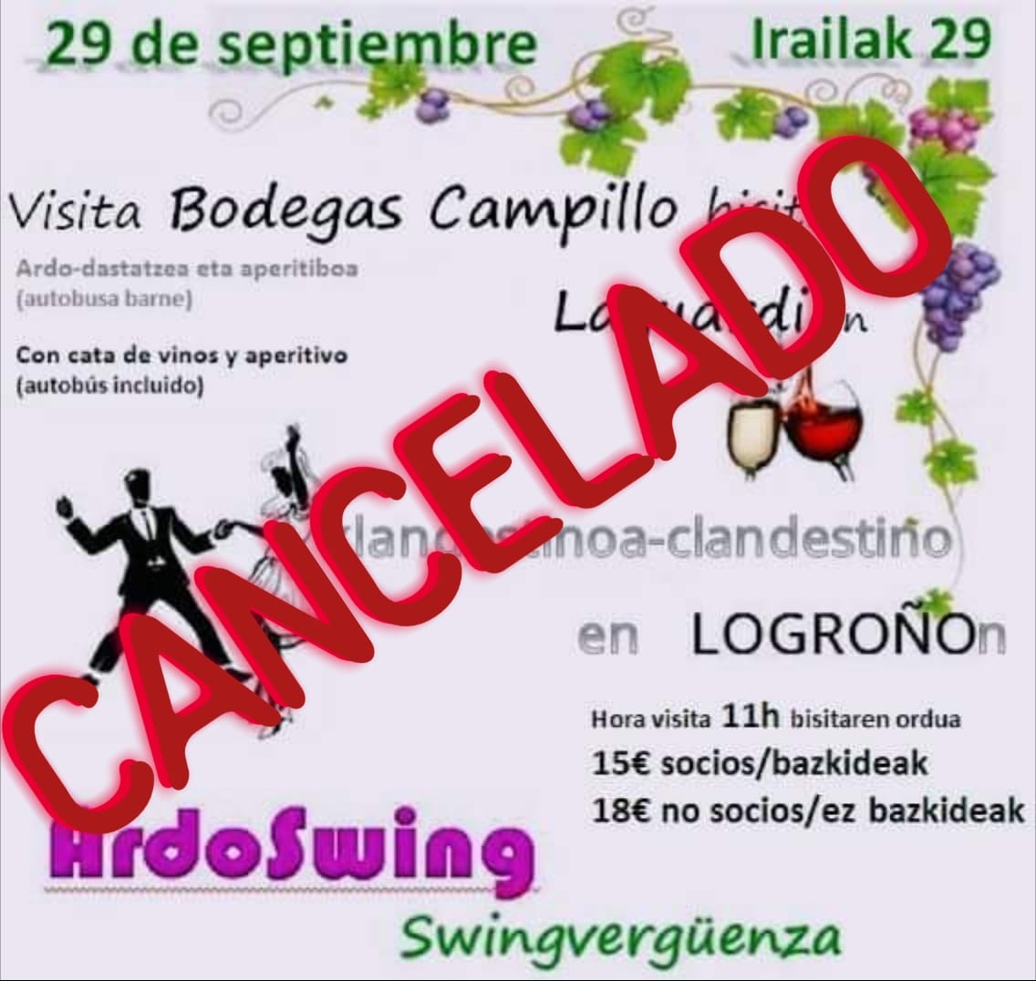 ArdoSwing en Laguardia CANCELado