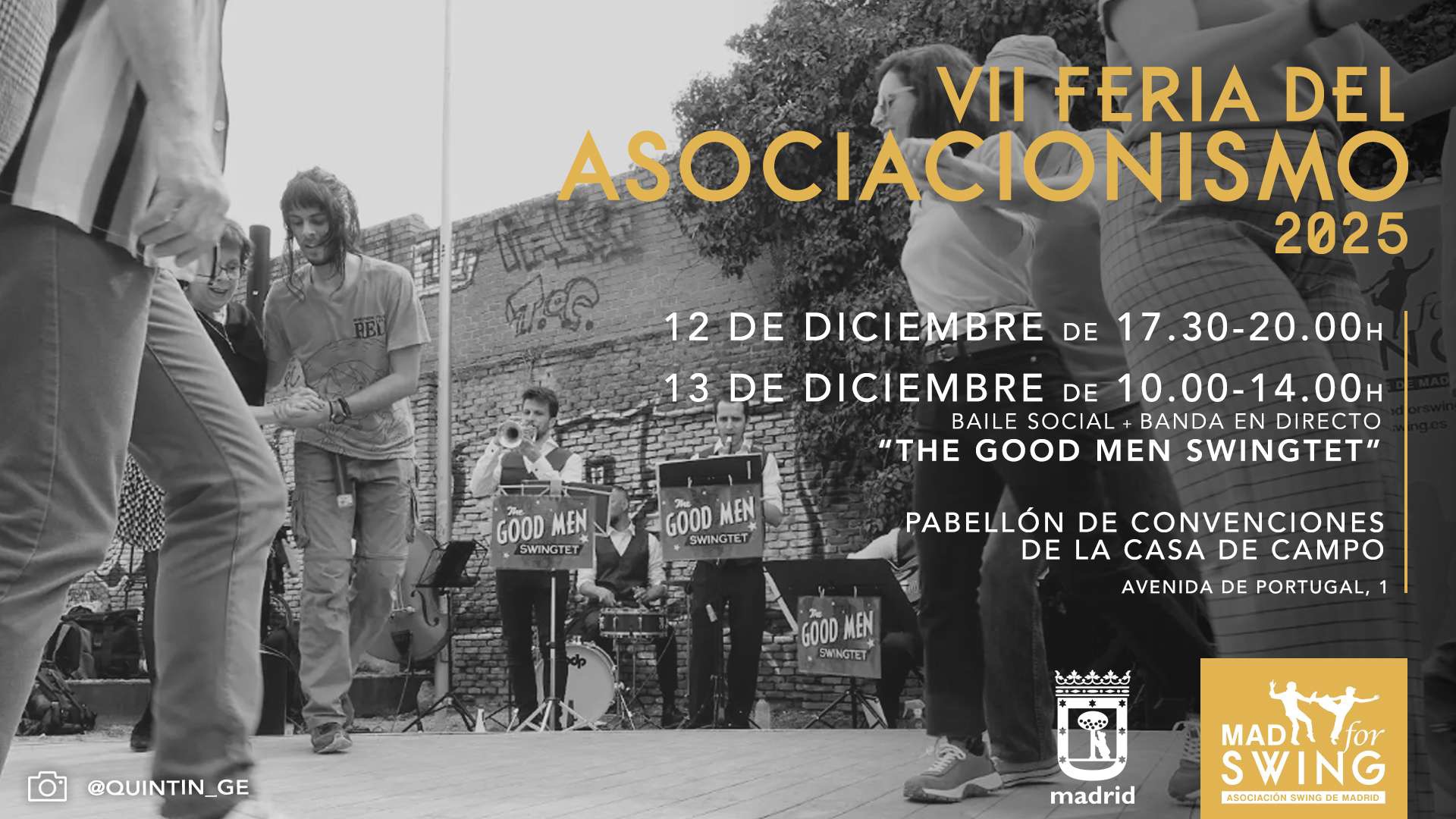 MAD for Swing en la VII Feria del Asociacionismo 2025