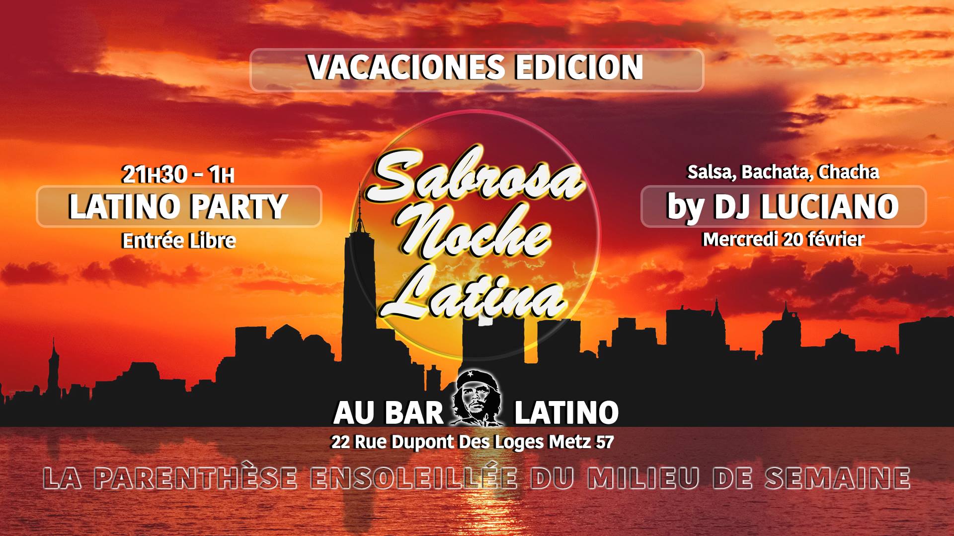 Sabrosa Noche Latina - Vacaciones Ediciòn by DJ Luciano