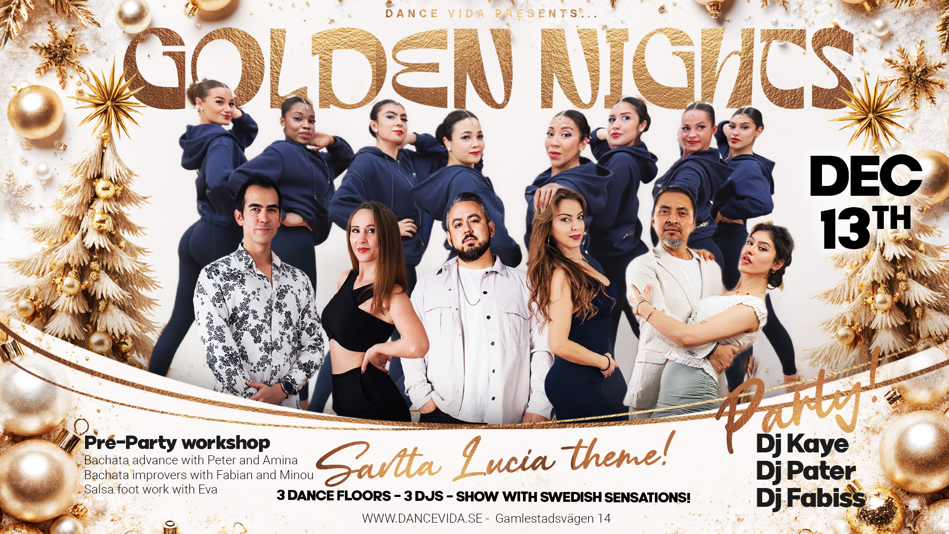 ✨ GOLDEN NIGHTS SANTA LUCIA EDITION ✨
