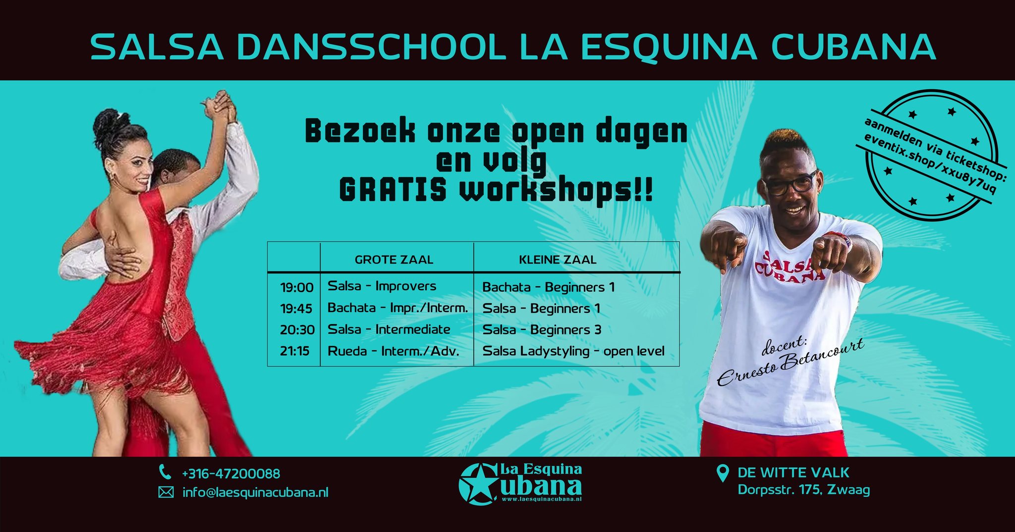 Open Dag Zwaag - Salsa Dansschool La Esquina Cubana