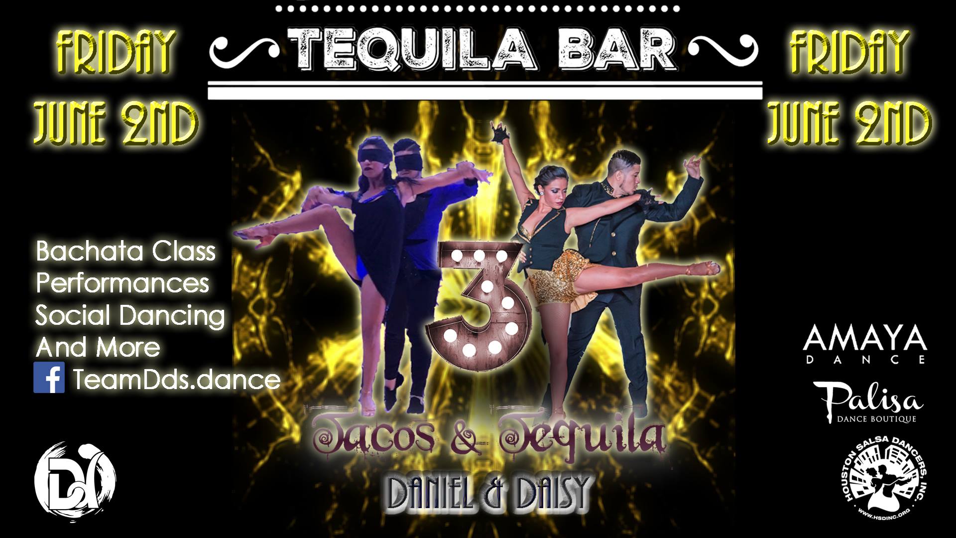 Tacos & Tequila w TeamDoubleDs New EVENT