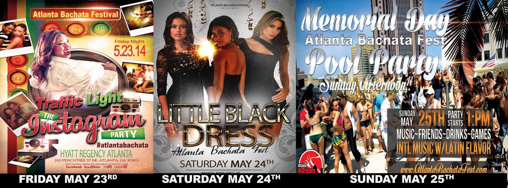 ATLANTA BACHATA FEST 2014 FACEBOOK CONTEST - WIN A FREE PARTY PASS!