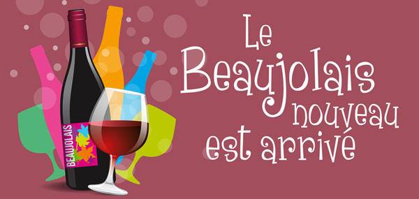 Le beaujolais nouveau est arrivé !