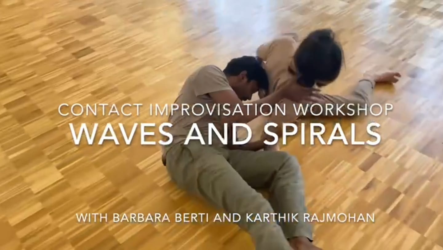 WAVES AND SPIRALES contact improvisation workshop