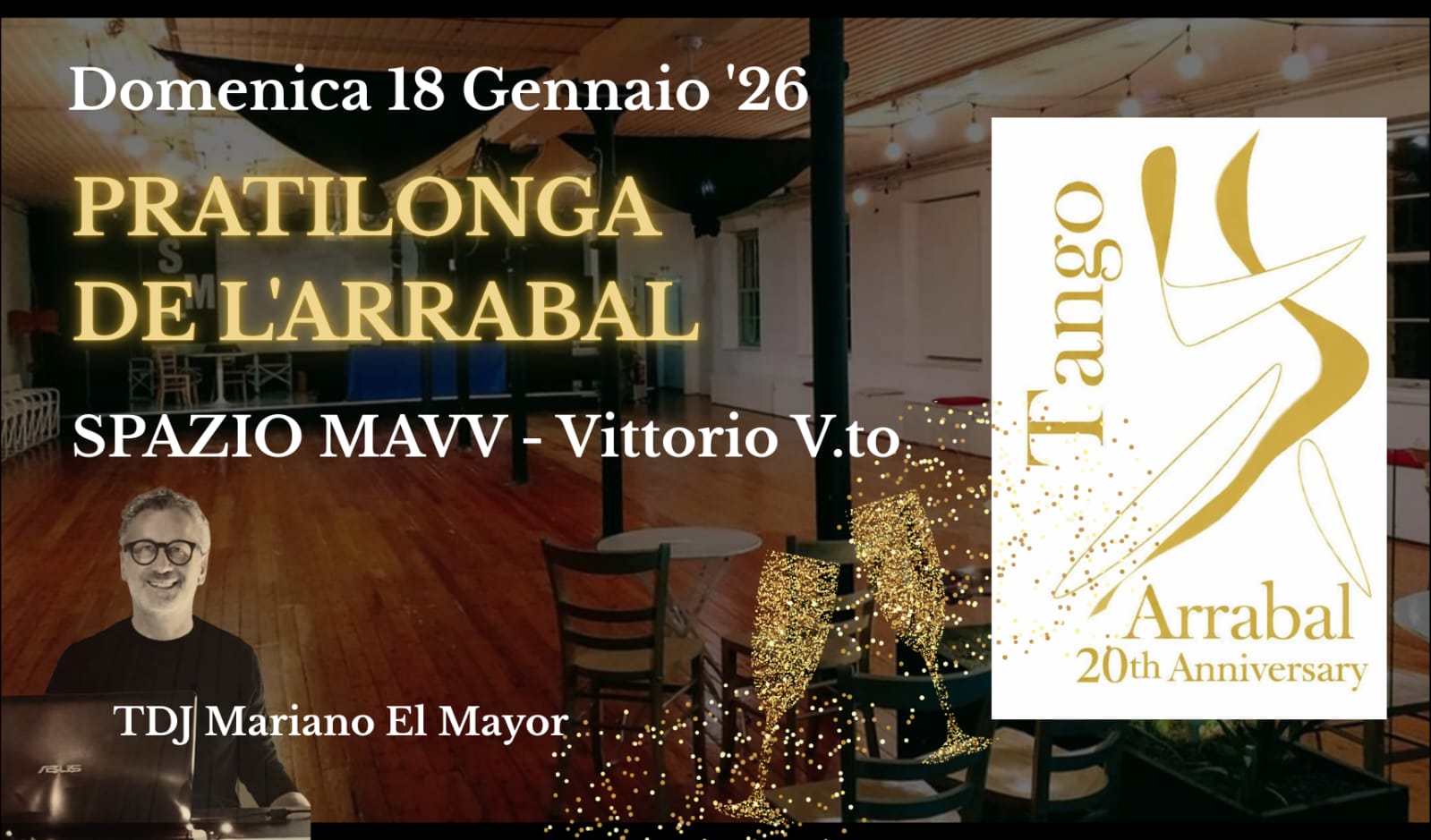 Pratilonga de l'Arrabal - Tdj Mariano El Mayor - 20th Anniversary ARRABAL ASD - Expo Regina Tango