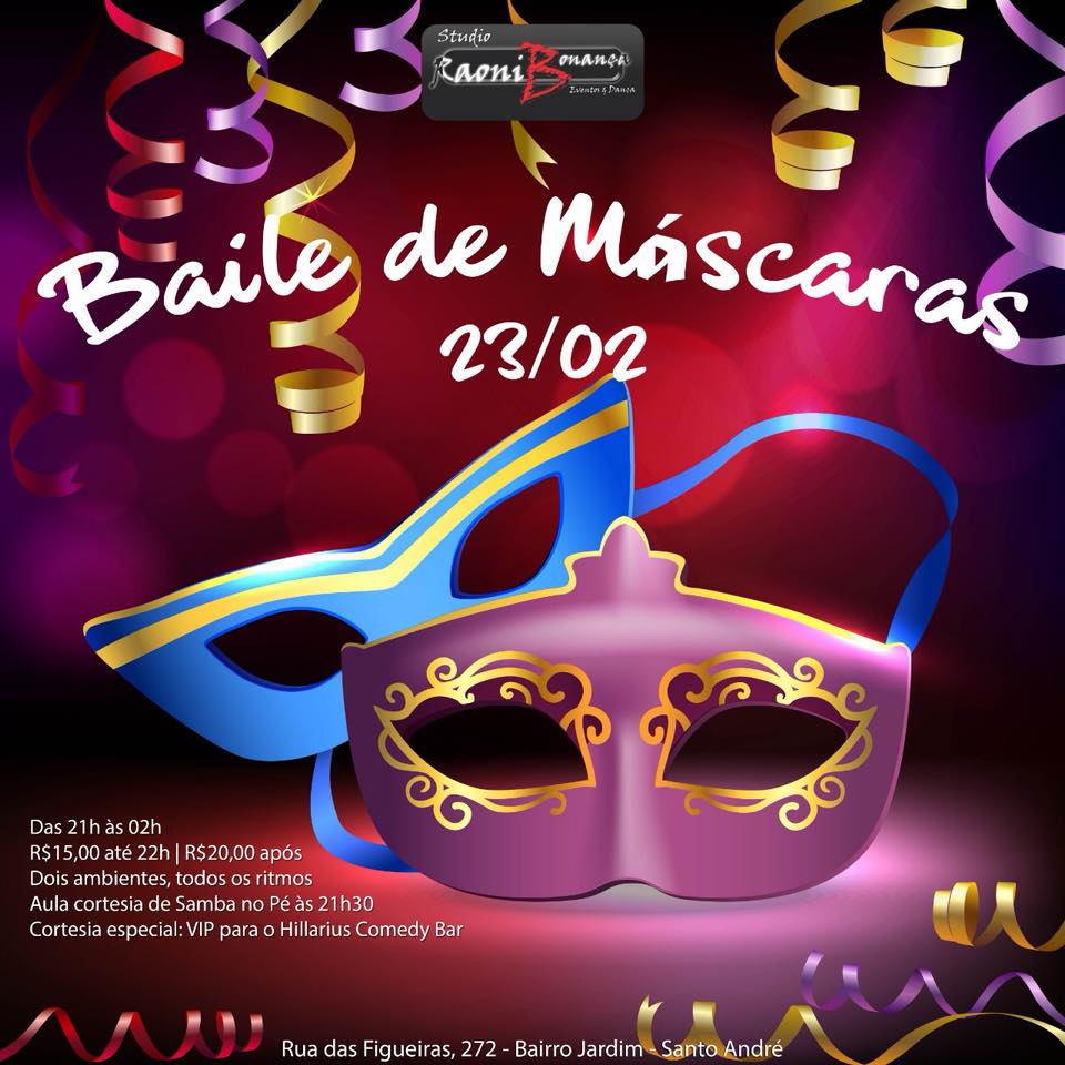 Baile de Máscaras - Studio Raoni Bonança