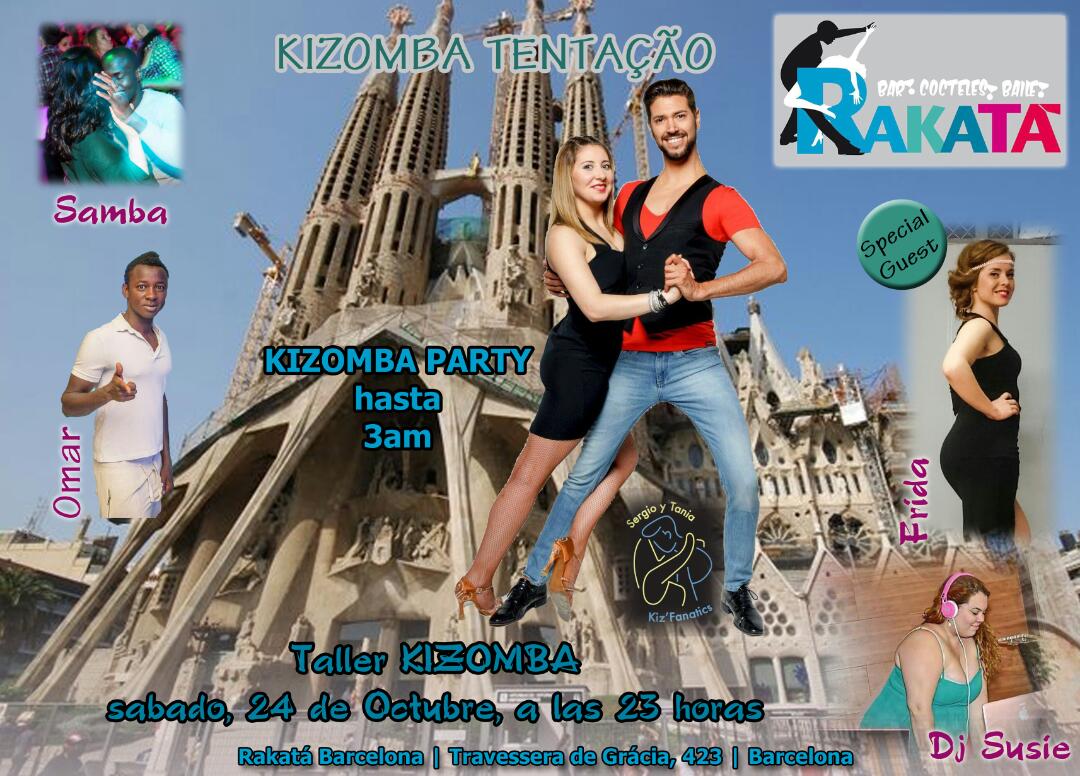 KIZOMBA TENTAÇÃO BARCELONA