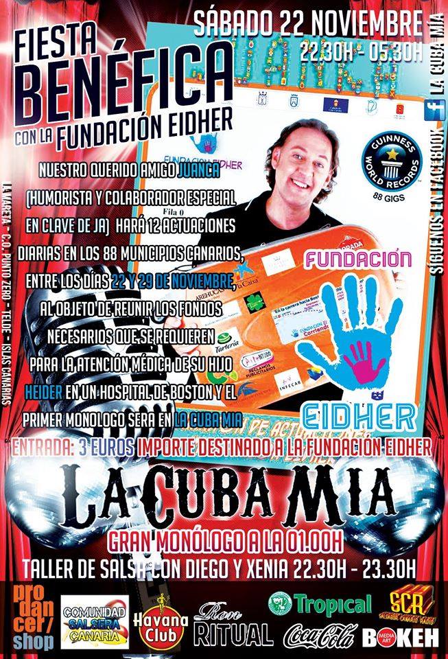 Fiesta Benefica Con La Fundacion Eidher