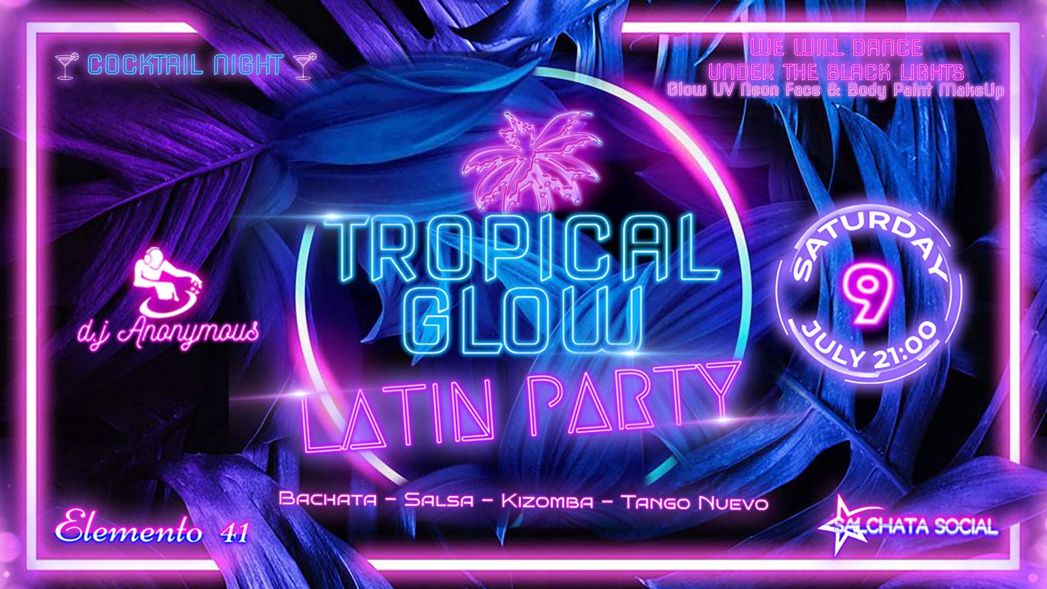 Tropical Glow Latin Party