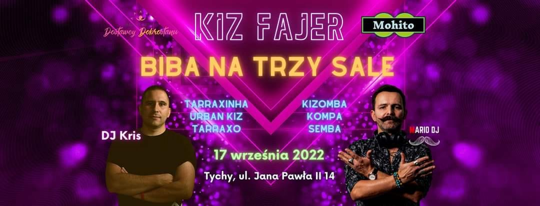 Kiz Fajer *BIBA NA TRZY SALE* Święto Kizomby, Semby i Urban Kiz
