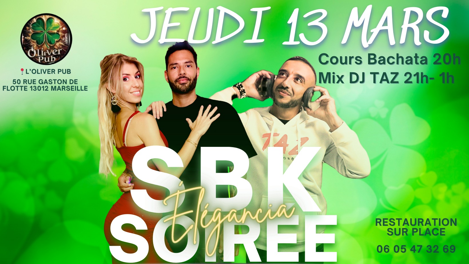 SoirΓ©e SBK Γ l'Oliver Pub Marseille