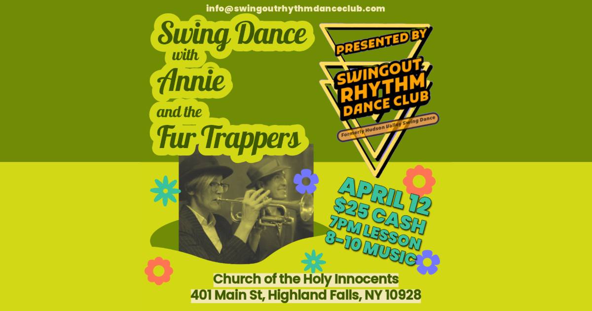 Pop up Swing Dance with Annie & the Fur Trappers