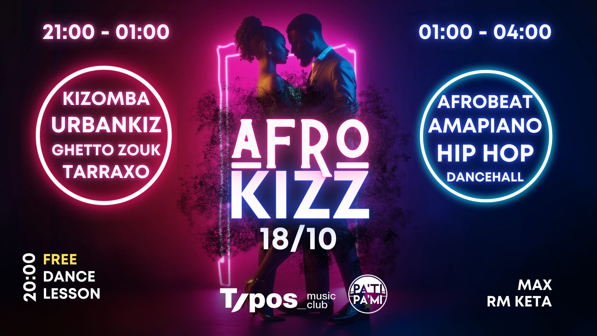 🎉 AFRO KIZZ PARTY 18 10 Typos Club 🎉