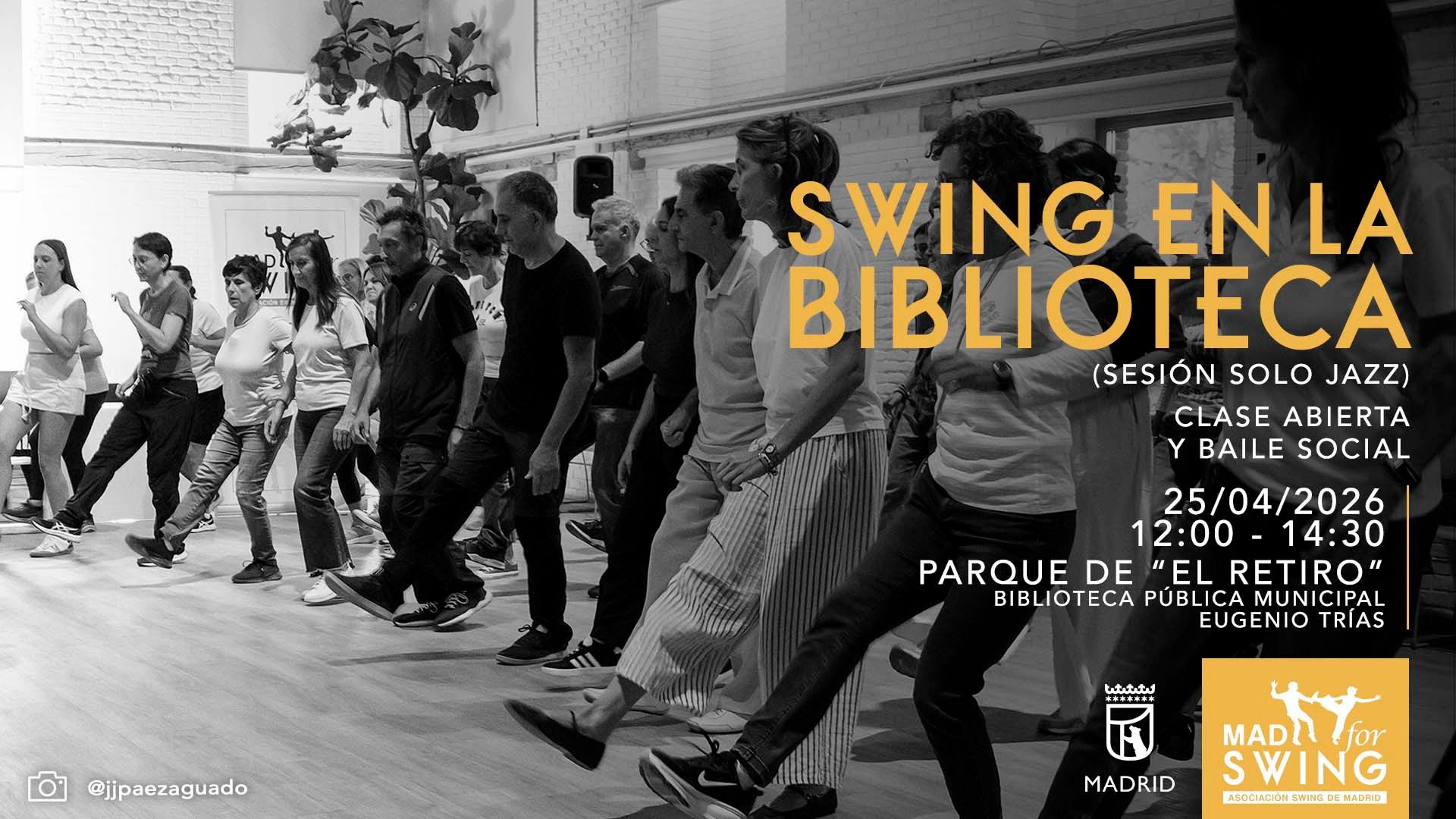 Swing en la Biblioteca. Sesión Solo Jazz