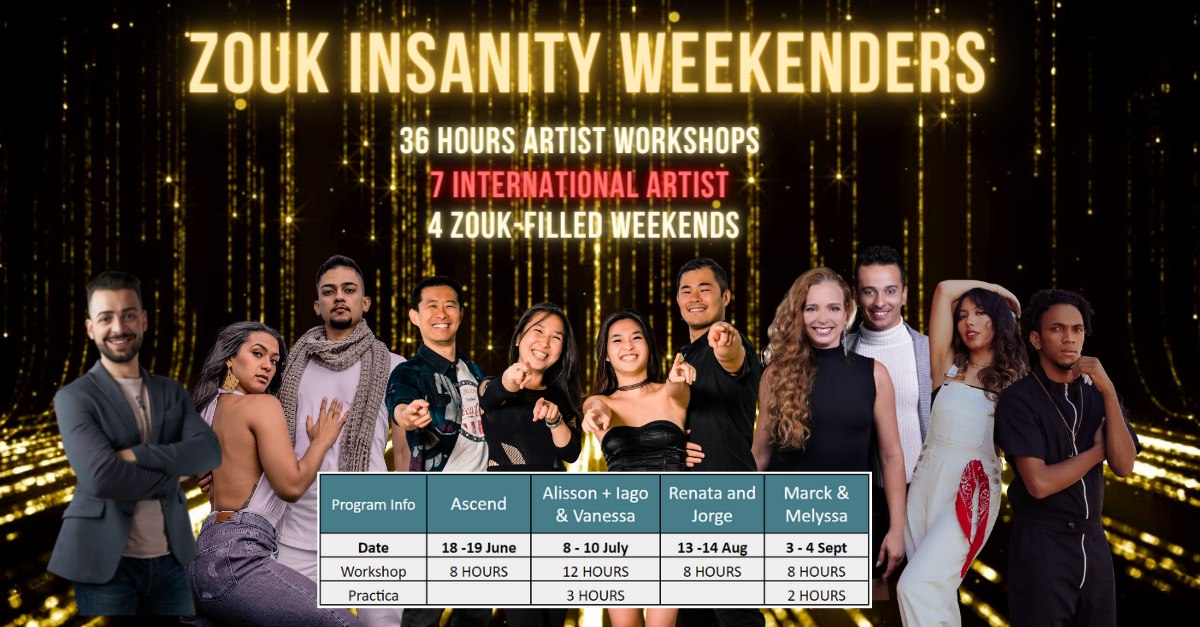 Zouk Insanity Weekenders