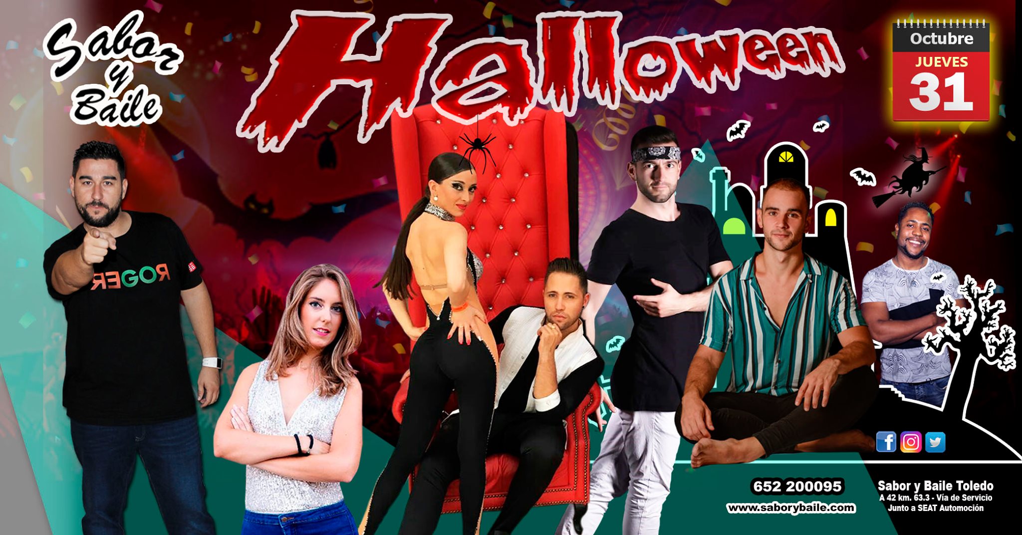 Halloween SBK 2019 en Sabor y Baile Toledo