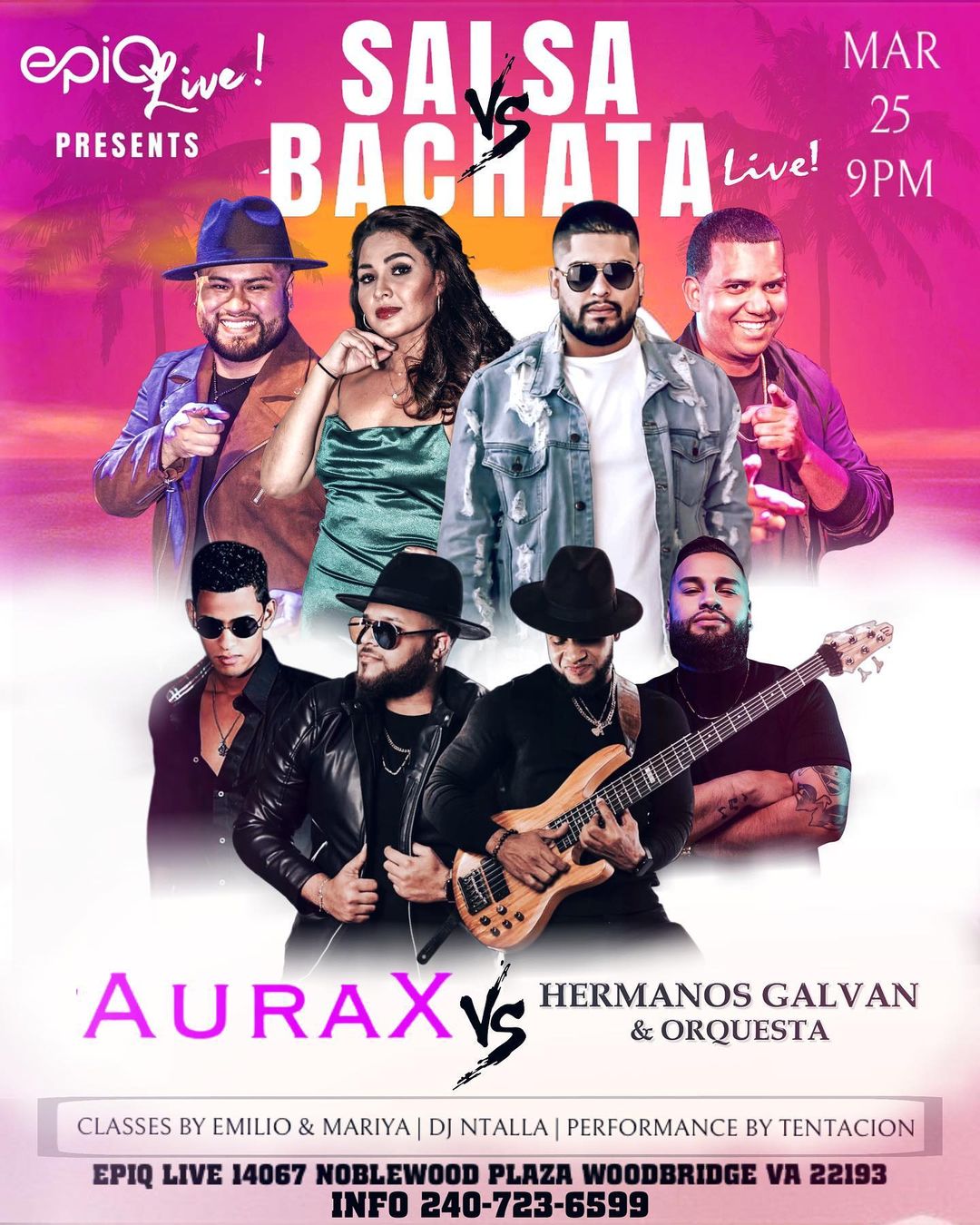 Salsa vs. Bachata