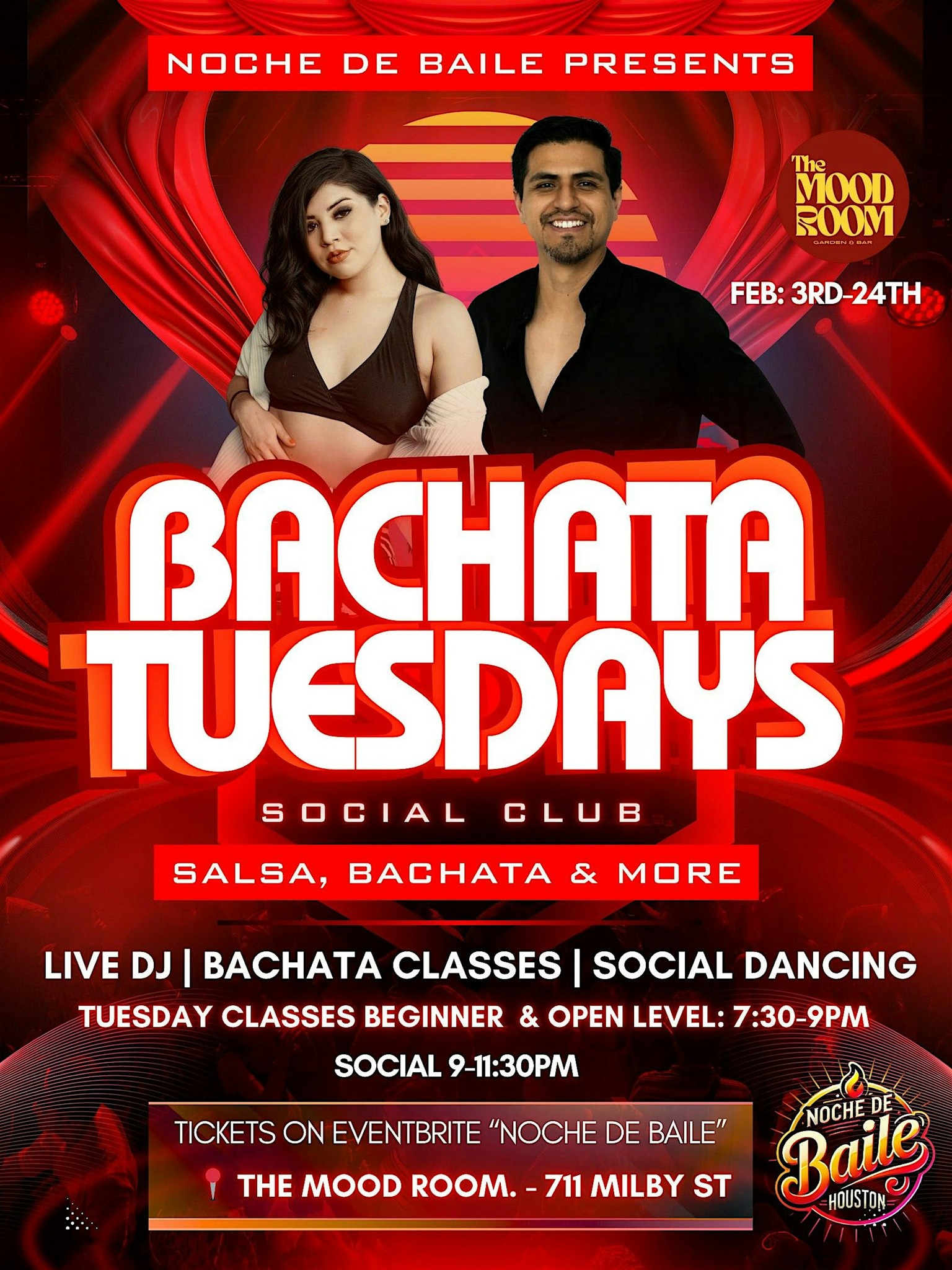 Valentines Dance Social - Noche de Baile Latin Social Club