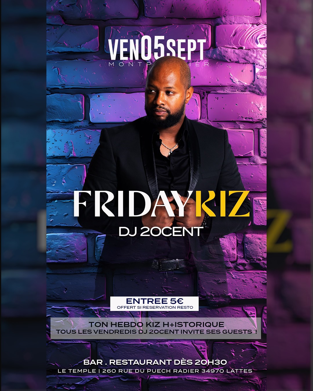 FRIDAY KIZ DJ 20cent & Friends