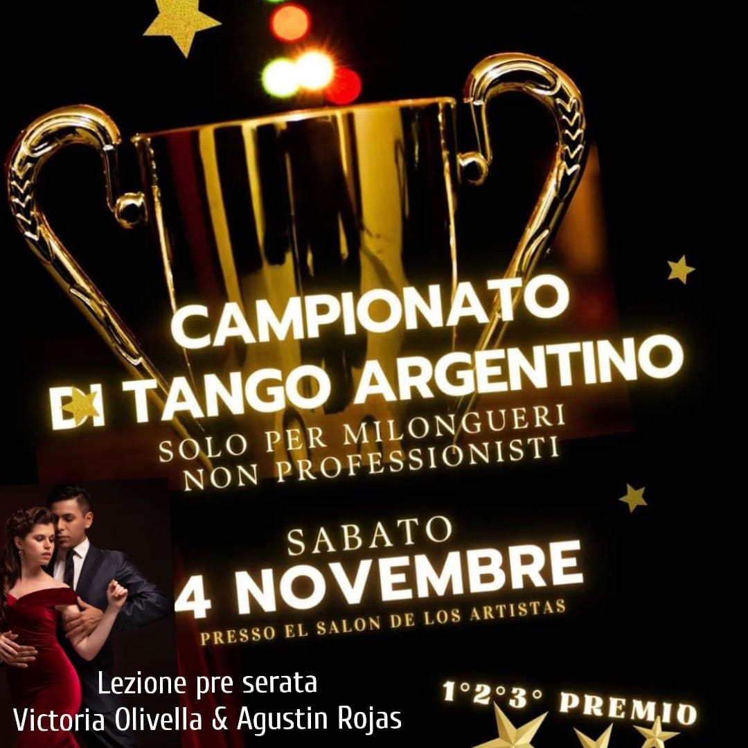 Campionato milonghero per NON professionisti