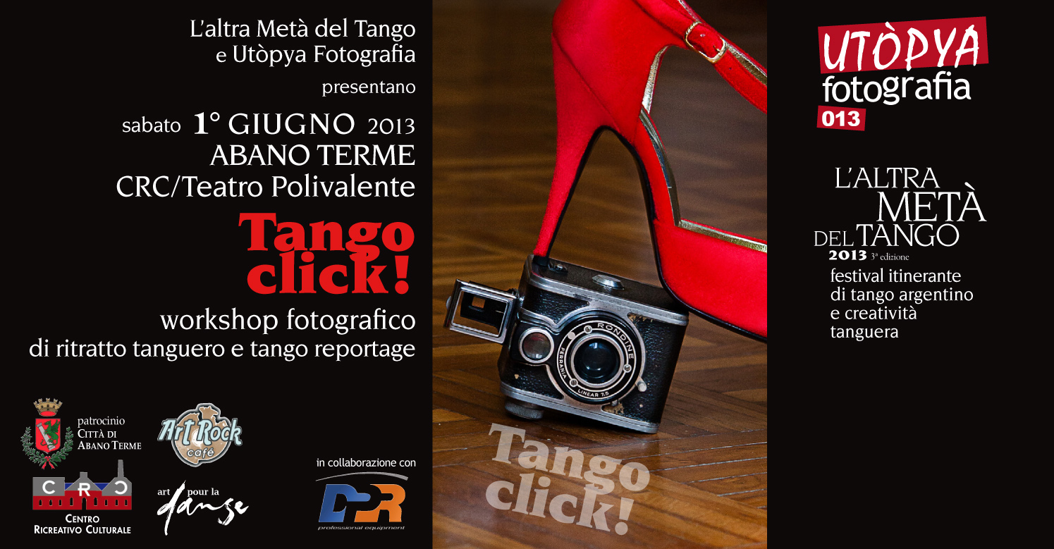 Tango click! Fotoworkshop di ritratto tanguero e tango reportage