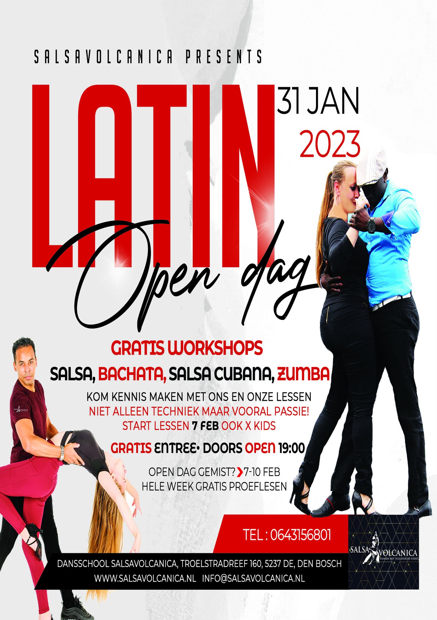 Open dag met gratis proeflessen, let's dance