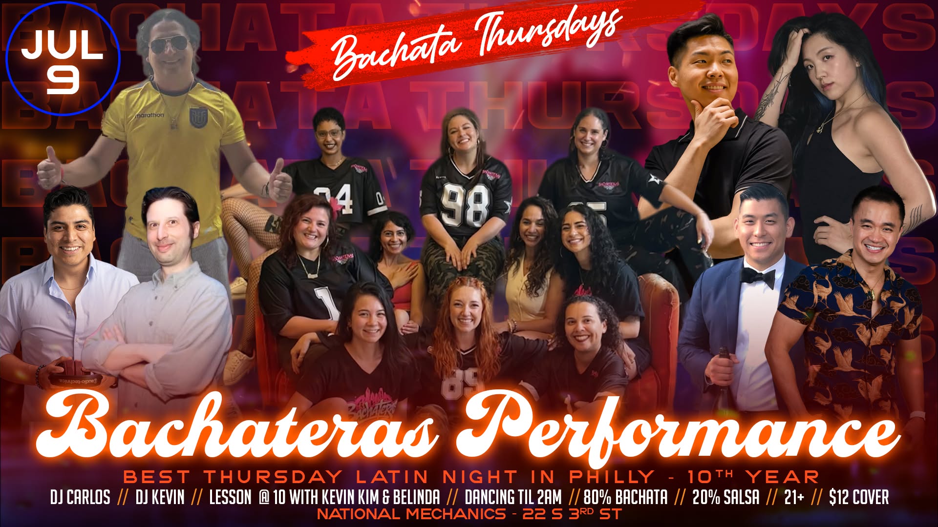 Bachata Thursdays - JULY 9