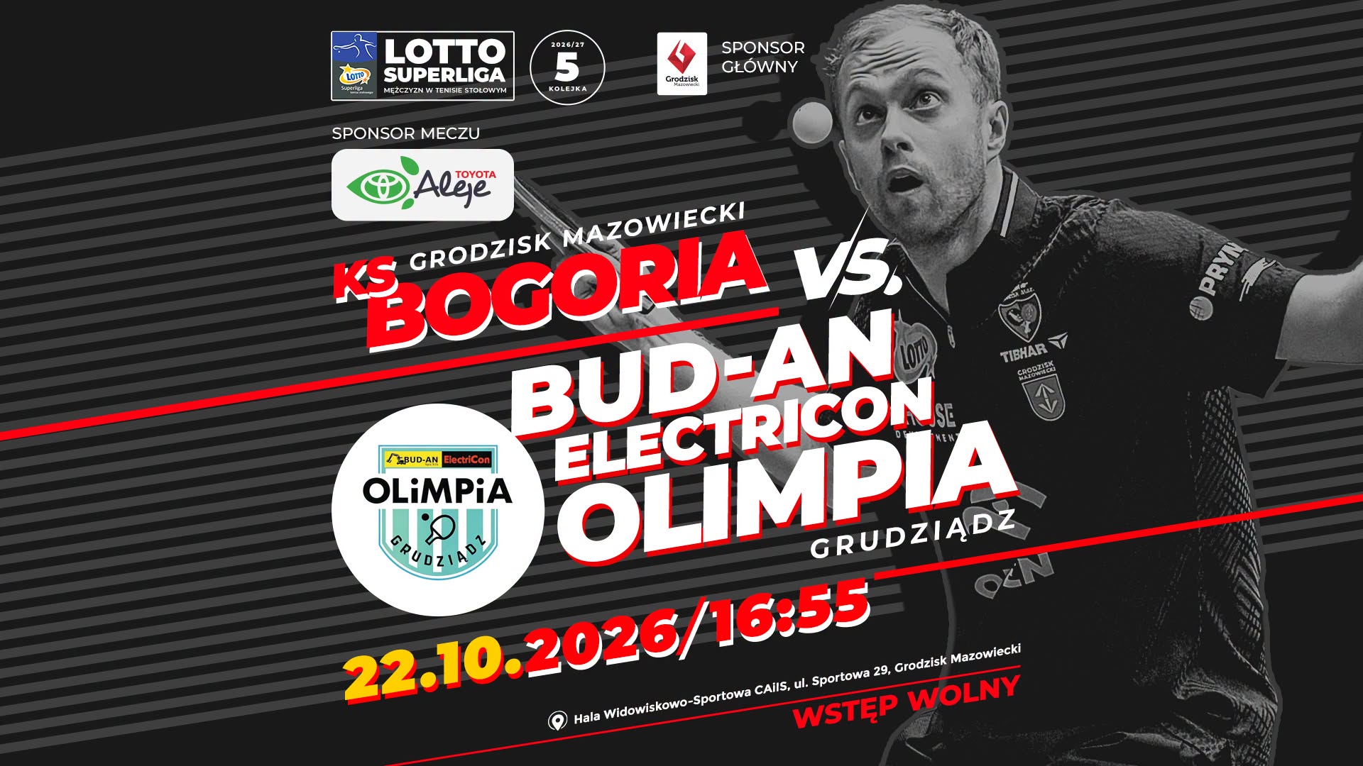 KS Bogoria Grodzisk Mazowiecki 🆚 BUD-AN ElectriCon Olimpia Grudziądz