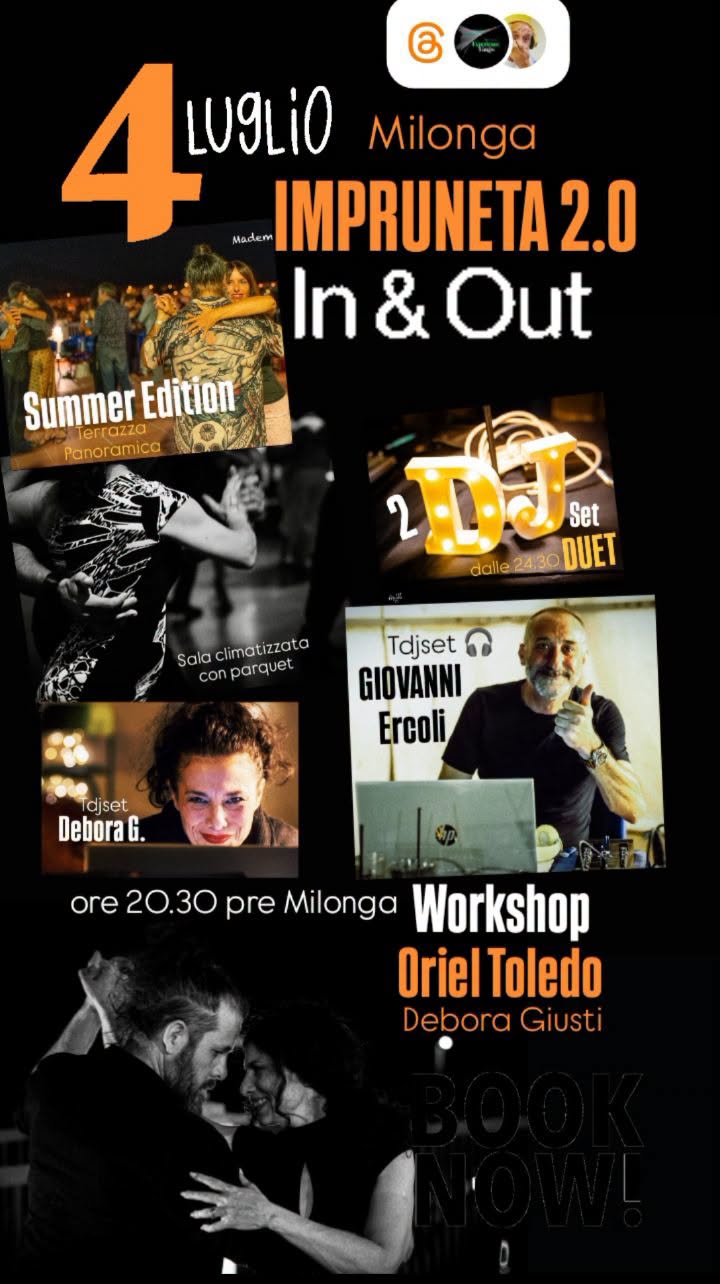 IMPRUNETA 2.0 in&out Summer ‼️tdj 🎧 DUET Giovanni e Debora