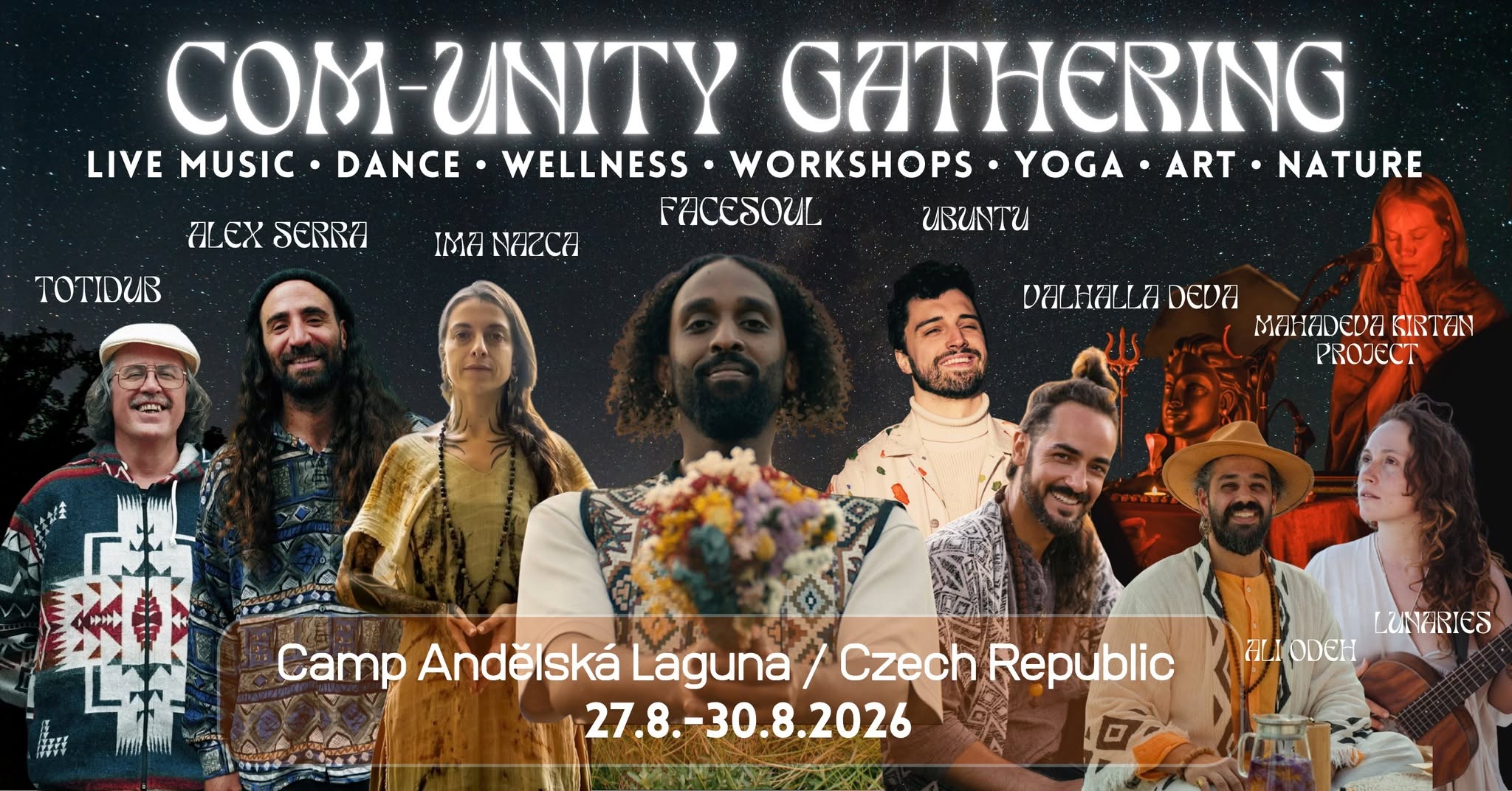Com-Unity Gathering 2026 Czech Republic - Music - Art - Wellness Open Air Festival