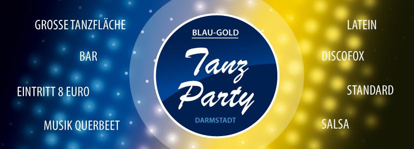 Blau-Gold Tanzparty