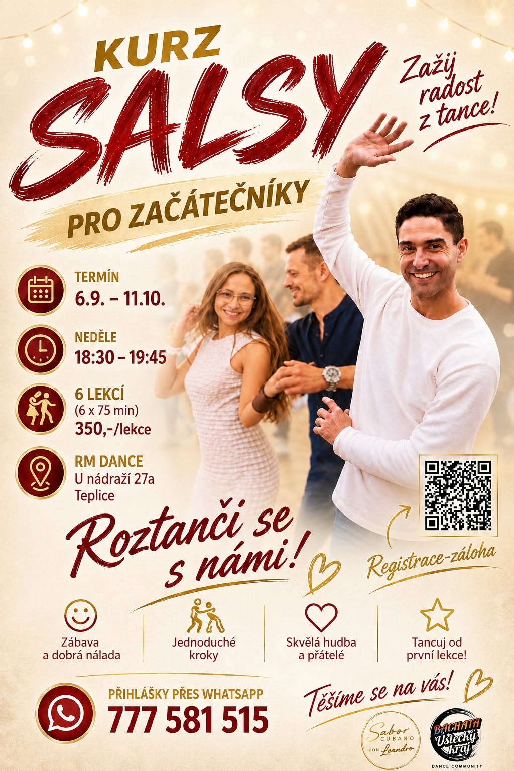Salsa Teplice - začátečníci