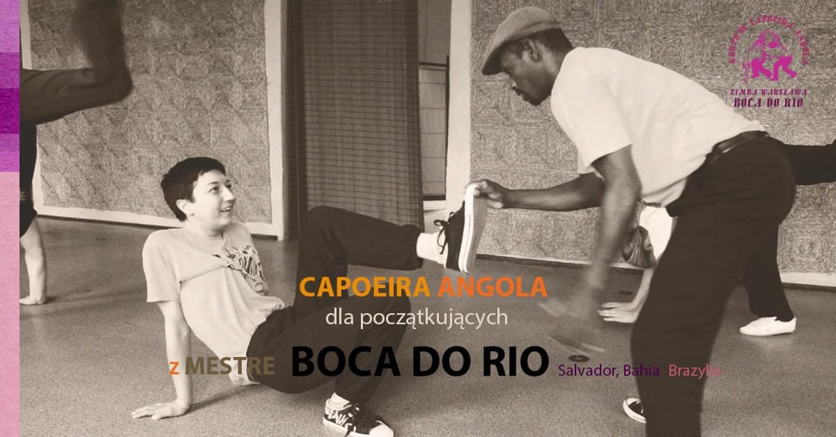 Capoeira Angola dla początkujących z Mestre Boca do Rio