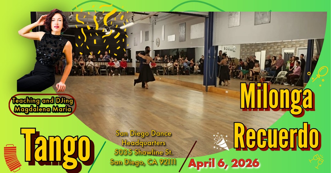 Milonga Recuerdo, Magdalena María Teaching and DJing, 04 06 26