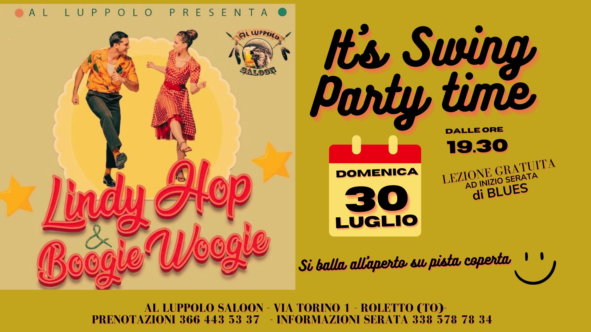 It's Swing party Time - Lindy Hop & Boogie Woogie