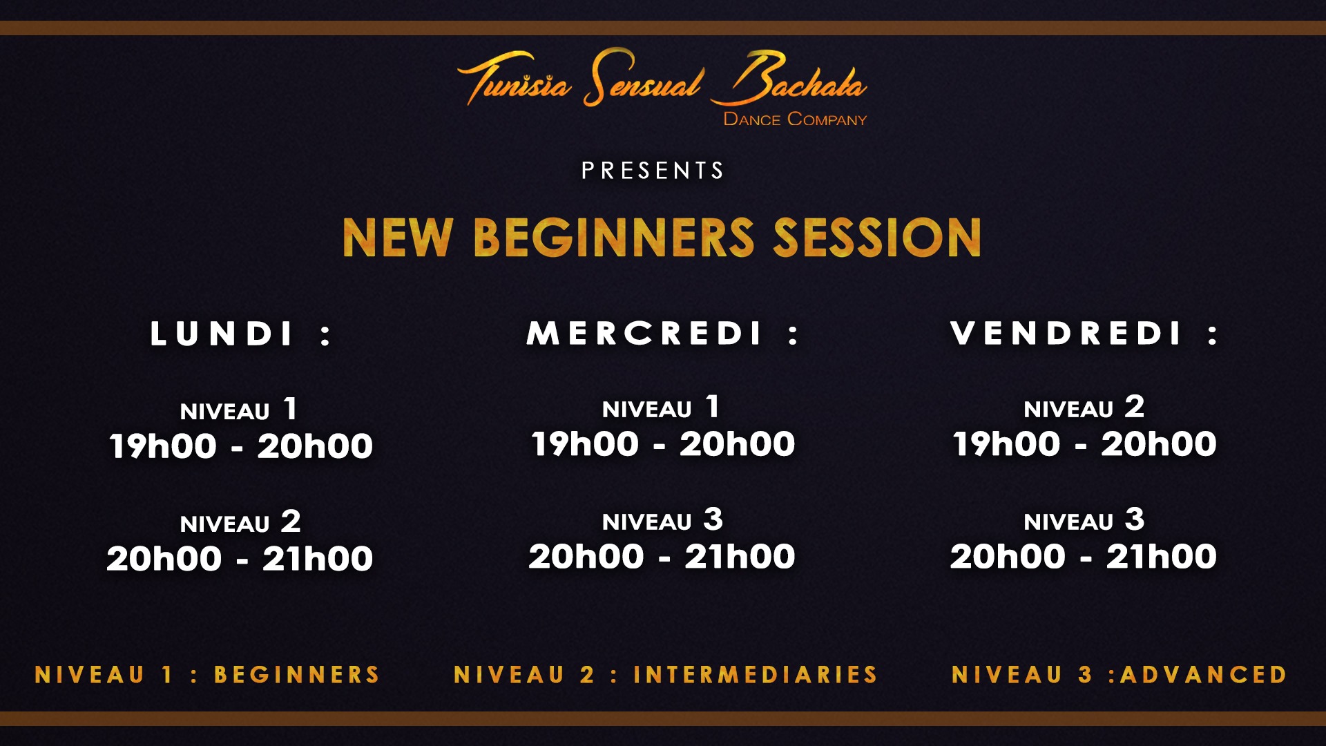 NEW BEGINNERS BACHATA SESSION