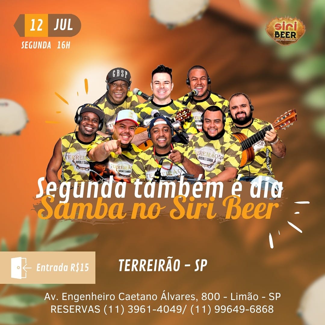 Toda 2ª feira com Terreirão SP