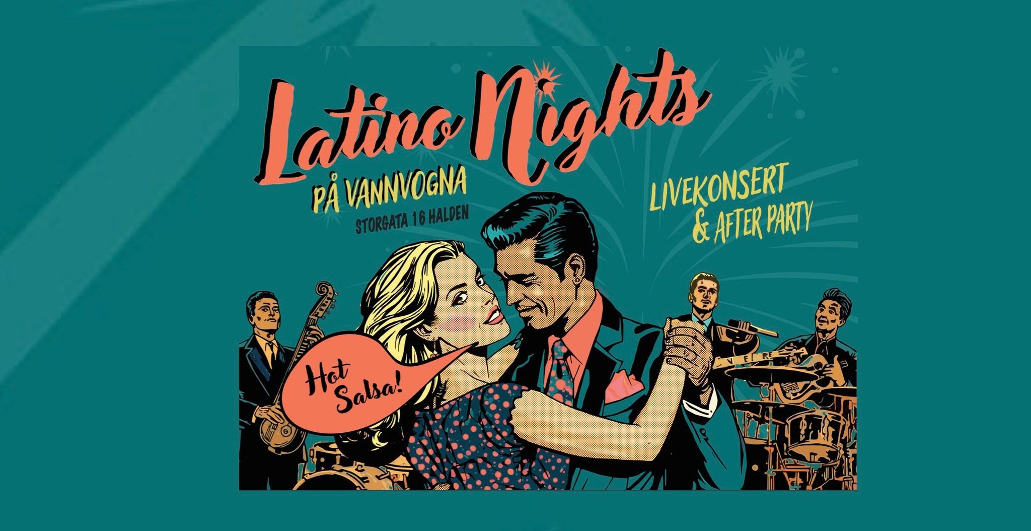 Latino Night på Vannvogna med Suena Cuba LIVE!