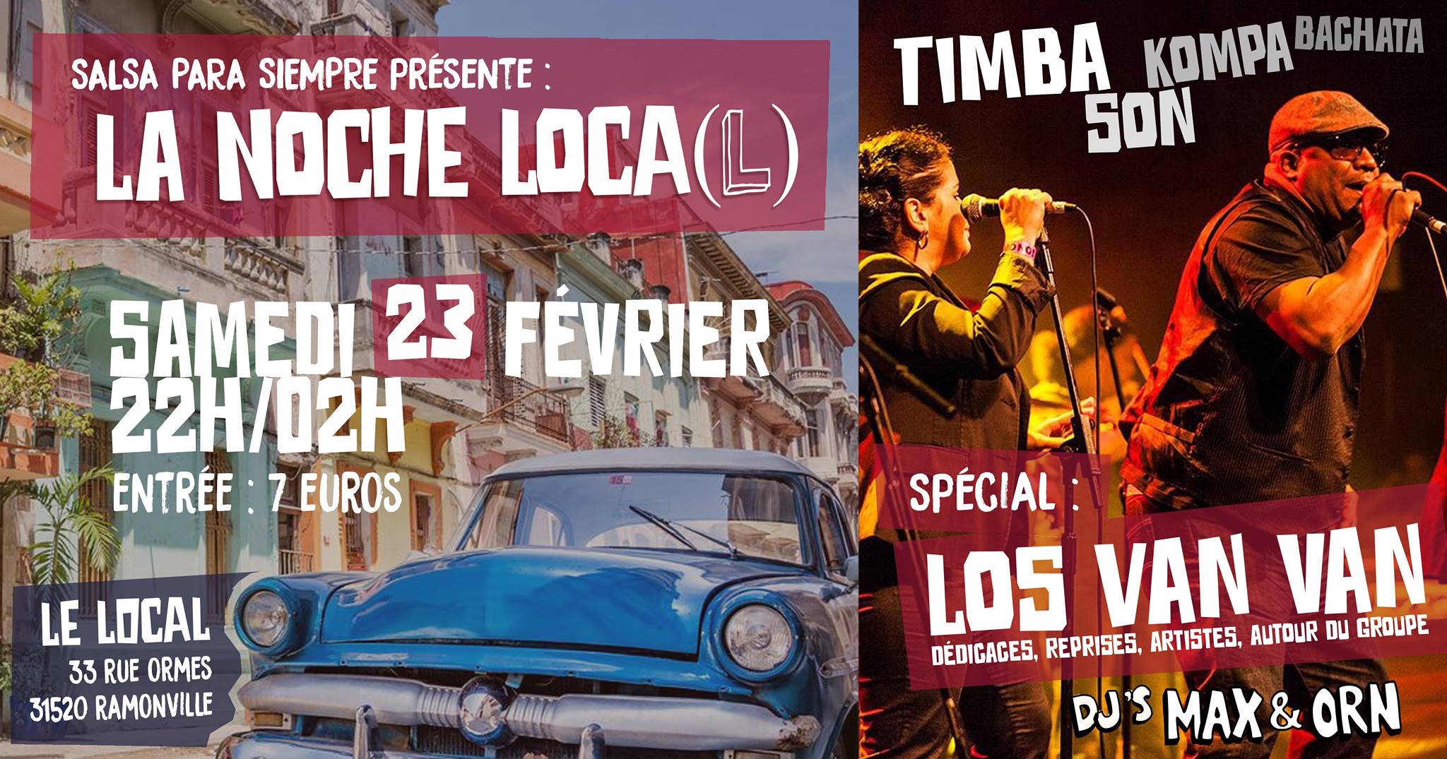 Salsa Para Siempre - La Noche LOCA(L) !