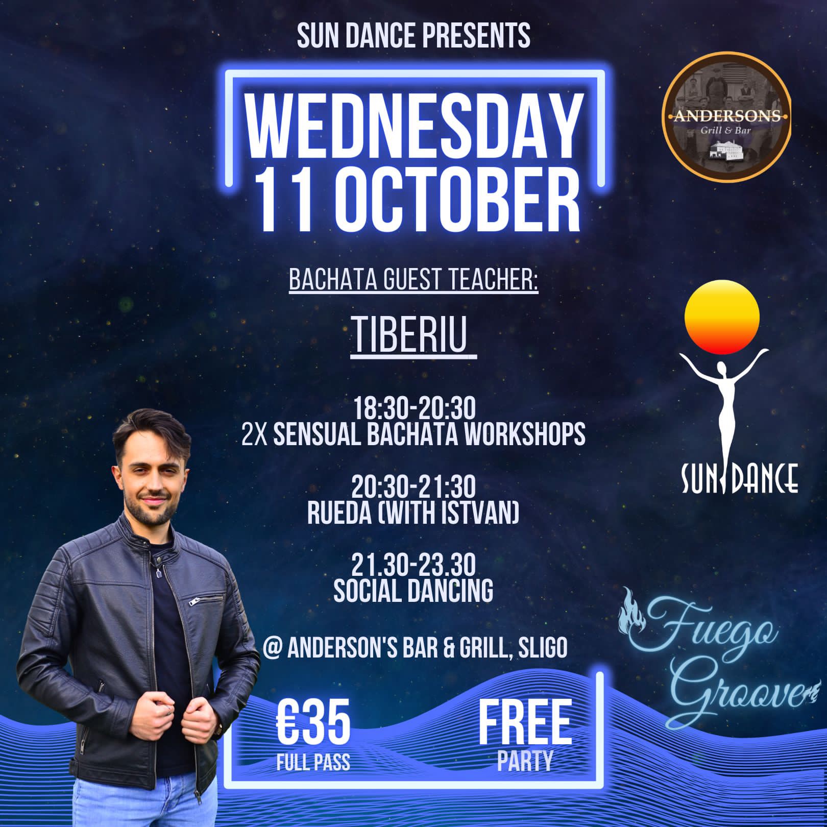 Bachata & Rueda Worksop and Social dancing