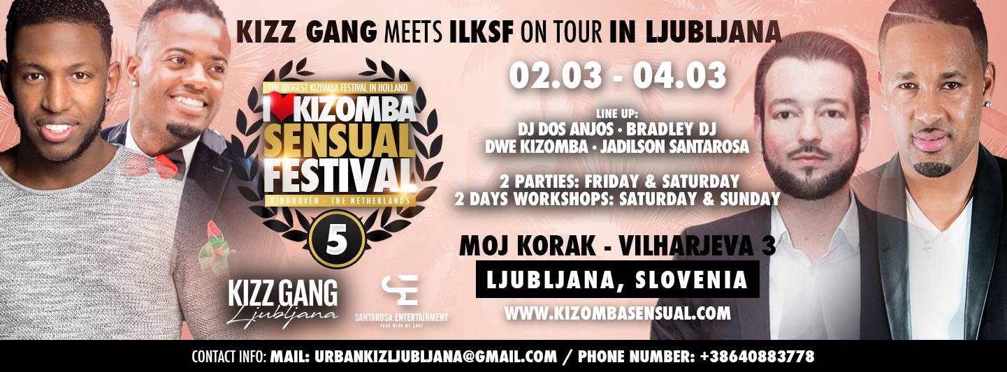 ILKSF 2018 - KIZZ GANG meets ILKSF on tour in Ljubljana
